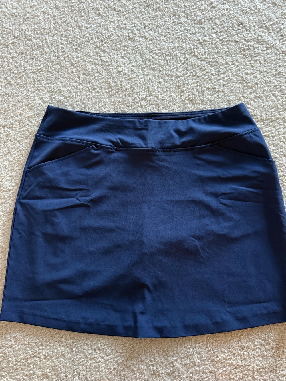 Lilly Pulitzer Navy Luxletic Monica Skort size 14 New